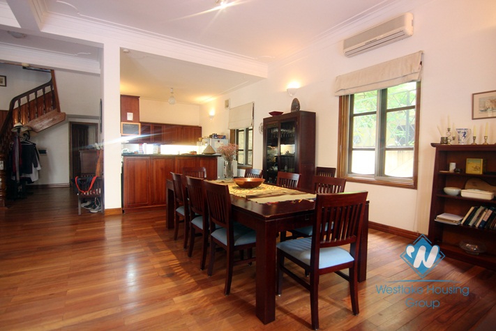 Swimming pool house with lots of space for rent in Tay Ho